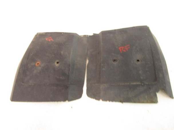 91 Yamaha YFM 350 Big Bear Front Left Right Mudflaps 2HR-21521-00-00 1987-1999