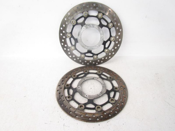 12 Honda CBR 600RR Front Brake Rotors 45120-MFJ-661 2012