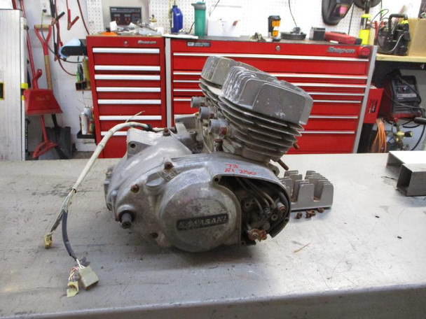 73 Kawasaki S1 250 *Rusty Crusty Parts Motor* 1973