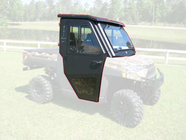 All Steel Complete Cab Enclosure System Door fits Polaris 2017 Ranger XP 1000