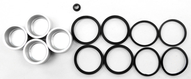 Front Rear Caliper Rebuild Kit Cycle Pro 19257 Front Rear Caliper Rebuild Kit Cycle Pro 19257