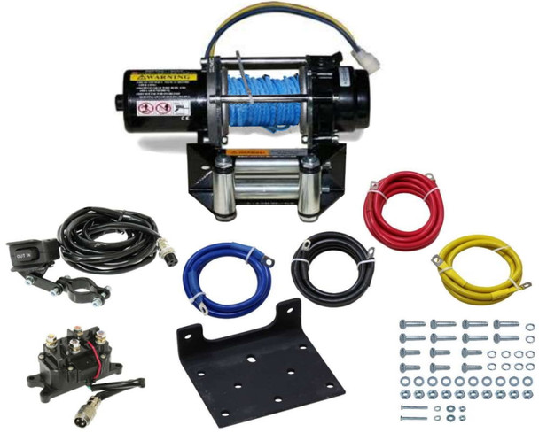 Bronco 1500 lbs Winch with Synthetic Rope AC-12022