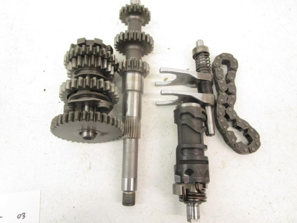 05 Yamaha YFM 660 Grizzly Transmission Trans 5KM-17681-10-00 2004-2008