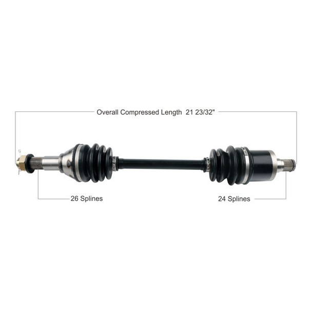 Tytaneum Rear Left CV Axle 813-0059