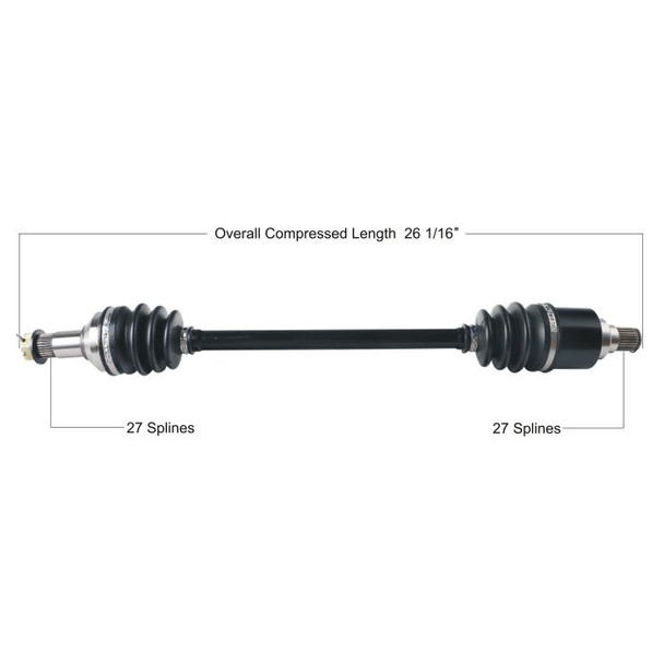 Tytaneum Rear Left Right CV Axle ARC-7033