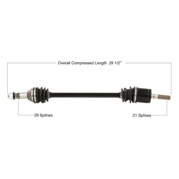 Tytaneum Front Left CV Axle CAN-7082