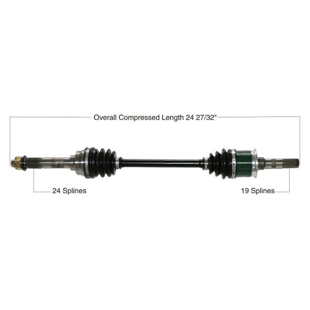 Tytaneum Front Left Right CV Axle 813-0103