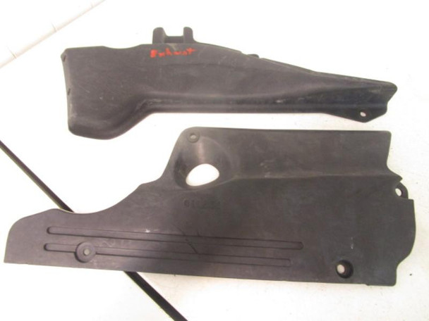 08 Kawasaki KVF 360 4x4 Prairie Left Side Engine Covers 14091-7524-6Z 2003-2012