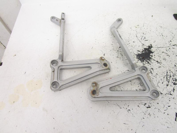 07 Kawasaki EX 250 Ninja Exhaust Mounts Left Right 35063-0084 1988-2007