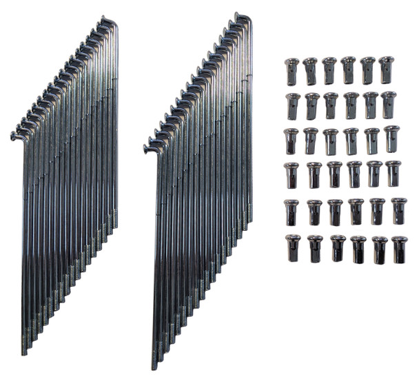 Rear Wheel 14 Inch Spoke Set for Honda 2004-Up CRF80 1982 83 1984 CR80 CR CRF 80