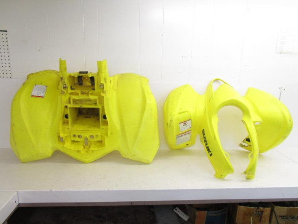 04 Suzuki LTZ 250 QuadSport Front Rear Fenders 53111-21G01-YU1 2004-2009