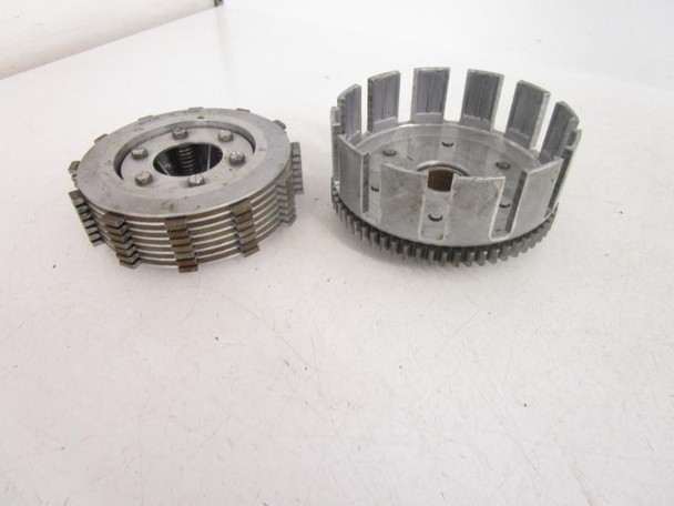 1984 84 Kawasaki KX 125 Inner Outer Clutch Basket 13081-1160