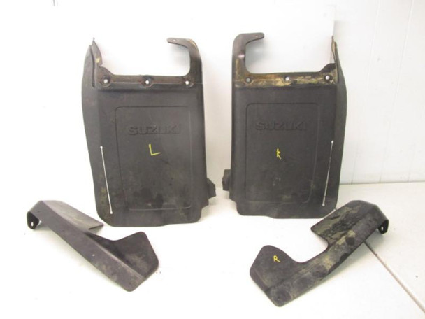 91 Suzuki LTF 250 QuadRunner Front Left Right Mudflaps 53311-19B05 1991-1998