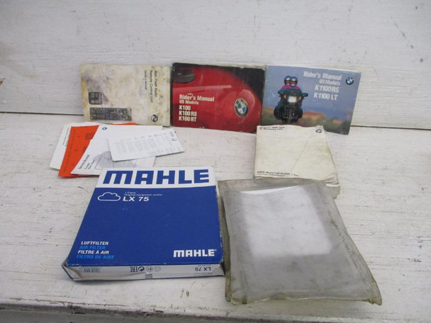 85 BMW K100RT K 100 RT Repair Owners Manual Air Filter