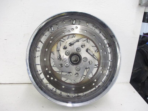 05 Harley Davidson XL 1200 C Custom Rear Wheel Profile Laced Rim 16x3.0