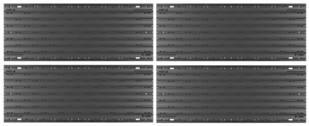 Caliber 10ft 4pc Wide 11.5in LowPro Glides Extension Ski Guides 13376