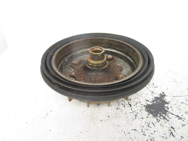01 Honda TRX 350 FE Rancher Front Wheel Hub Drum 45710-HM5-930 2001 #3