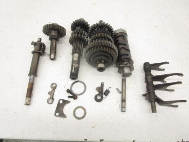 86 Suzuki LTF 230G QuadRunner Transmission Trans Gears 24131-18A01 1986-1987