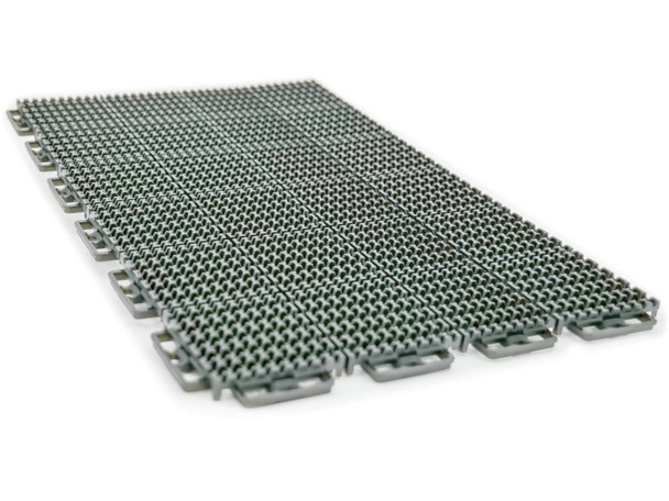 Caliber 24pc 27sf Grey ProTech XT Traction Flooring Tiles 13613-3