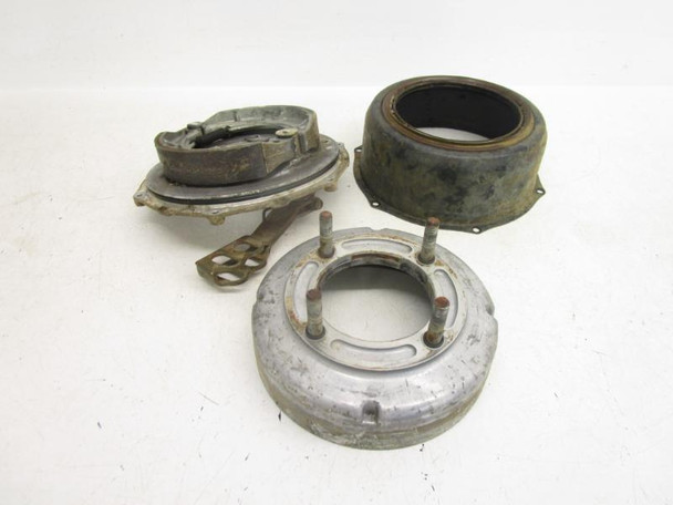 06 Suzuki LTA 400 Eiger 4x4 Auto Rear Brake Plate 64210-38F00 2002-2007 #2