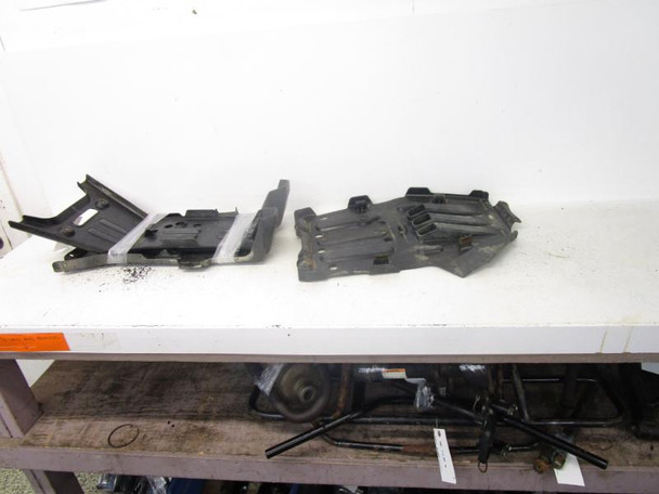 05 Yamaha YFM 660 Grizzly Front Rear Skid Plates 5KM-2147E-00-00 2002-2008