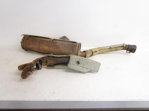 05 Yamaha YFM 660 Grizzly Exhaust Muffler Head Pipe  5KM-14711-10-00 2003-2008