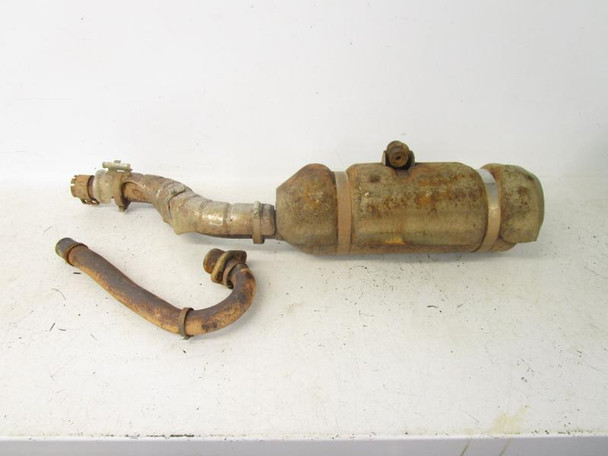 02 Honda TRX 500 FA Foreman Exhaust Muffler Head Pipe 18300-HN2-000 2001-2004 #2