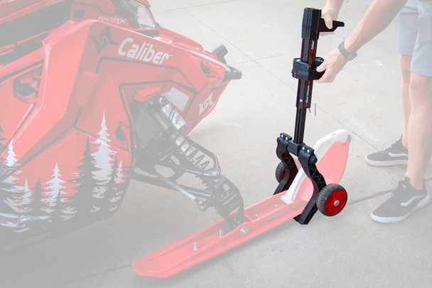 Caliber SledWheels Snowmobile Ski Dolly Kit 13585