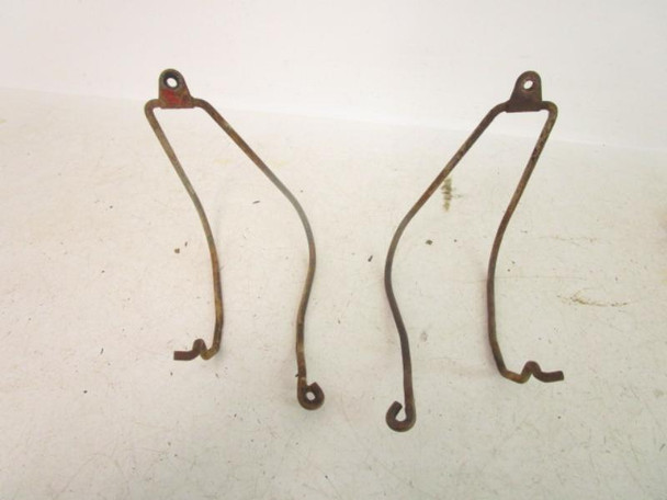 92 Honda TRX 200 D Type II Left Right Splash Guard Stays 80123-HF1-670 1990-1997