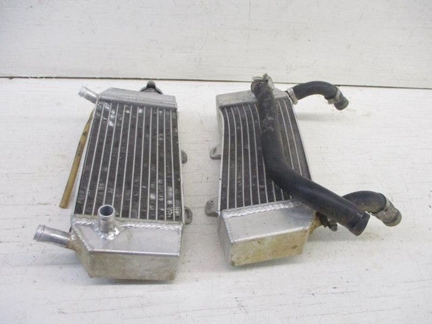 08 Honda CRF 250 R Aftermarket Left Right Radiator 2006-2009