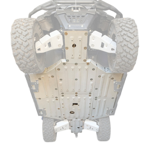 Rival Central Skid Plate Alloy 2444.8166.1 for CF-Moto UForce 600 2022-2026