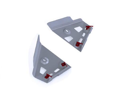 Rival Alloy Front A Arm Guards 24.2110.1-4 for TRX420 500 520 FA FM IRS 15-25