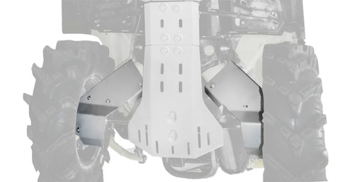 Rival Alloy Rear A Arm Guards 24.7277.1-5 for Can Am Outlander G2 Max 19-24