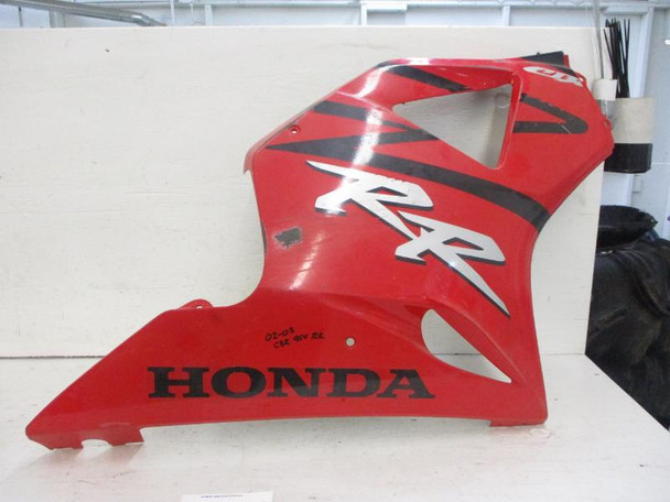 2002 Honda CBR 954 954RR Right Lower Fairing Body Cowl Plastic H165