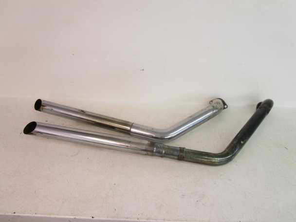2000-2007 Honda VT1100 C2 Sabre used Cobra Slash Cut Exhaust Headpipe