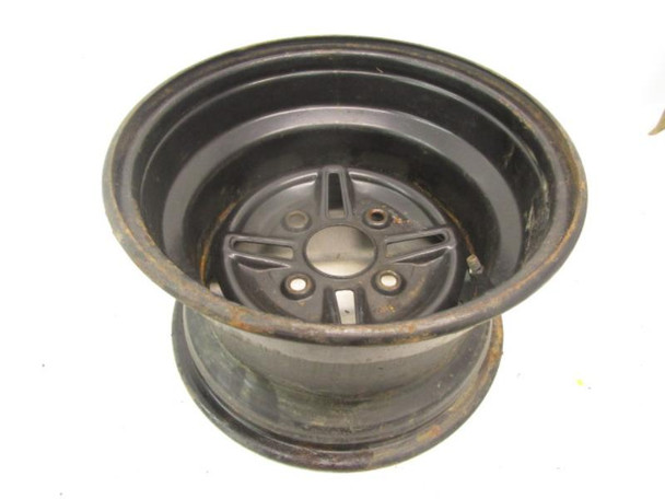 99 Yamaha YFM 350 Big Bear 2x4 Rear Wheel Rim 12x7.5 #2 4UH-25390-00-33 1999