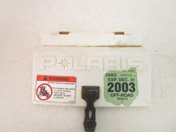 00 Polaris Trail Boss 325 Rear Storage Lid Cover 5430769-133 2000-2001