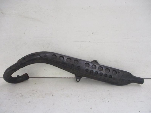 75 Kawasaki F9 350 Exhaust Pipe Muffler 18001-107-21 #1 1970-1975