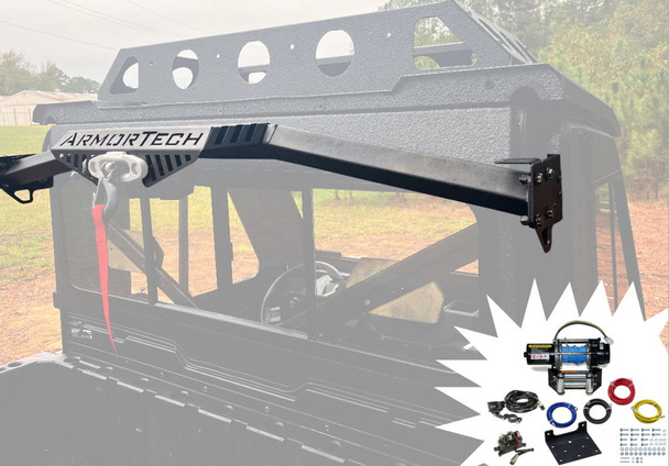 ArmorTech Game Loader Winch for Ranger 1000 1500 XD XP Crew 2017-2025