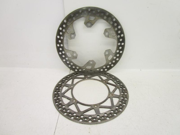 00 Yamaha YZ 426F Front Rear Brake Rotors 4XM-2582T-00-00 1998-2000