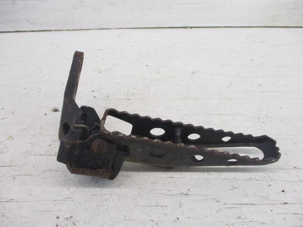 1986-1987 Honda ATC 200X Left Foot Peg and Mount