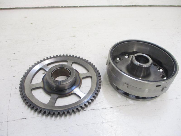 09 Yamaha RS Vector LTX Snowmobile Flywheel Rotor Starter Clutch 8ES-81450-01-00