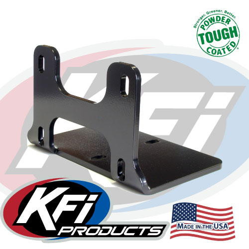 KFI 90 Deg 4-to-2 Hole Converter Winch Mount 100480