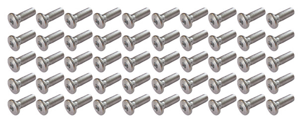 CRU Products M10 x 1.25 30mm Lot of 50 Flat Head Allen Bolt
