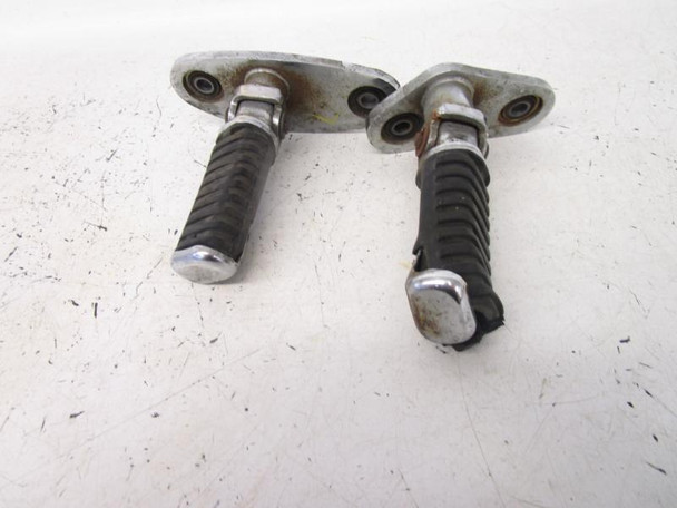 97 Honda VLX 600 Shadow Left Right Foot Pegs 50610-MR1-000 1988-1997