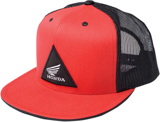 FX Honda Tri Snapback Mesh Hat Red Black 18-86200
