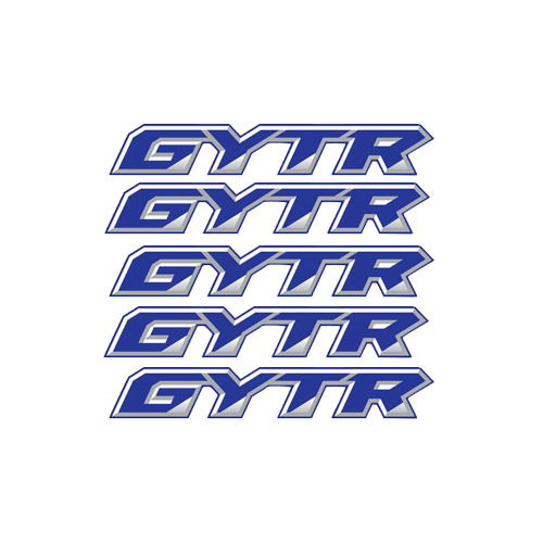 Factory Effex 5pk Yamaha GYTR Stickers 28-90202