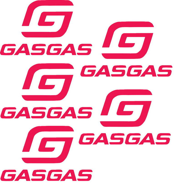 Factory Effex 5pk GasGas Stickers 28-90700