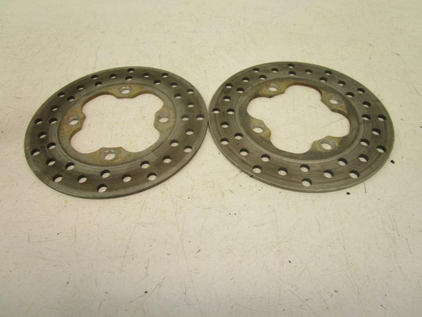 11 Honda TRX 420 FE Rancher Front Brake Rotors 45251-HP5-A51 2009-2013