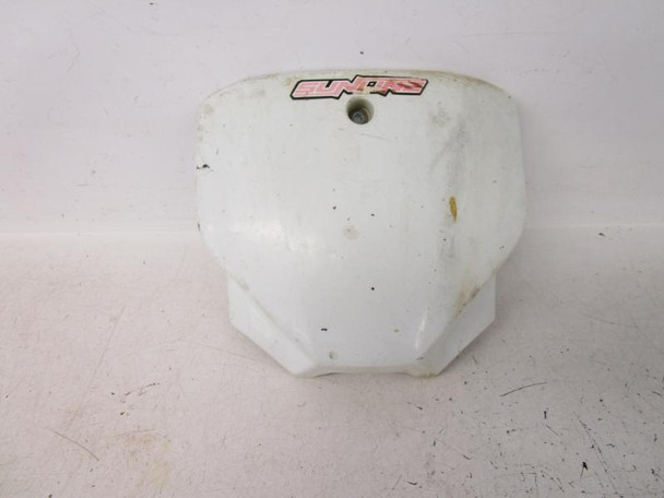 04 Honda CRF 230 Front Number Plate 61140-KPS-900ZA 2003-2008